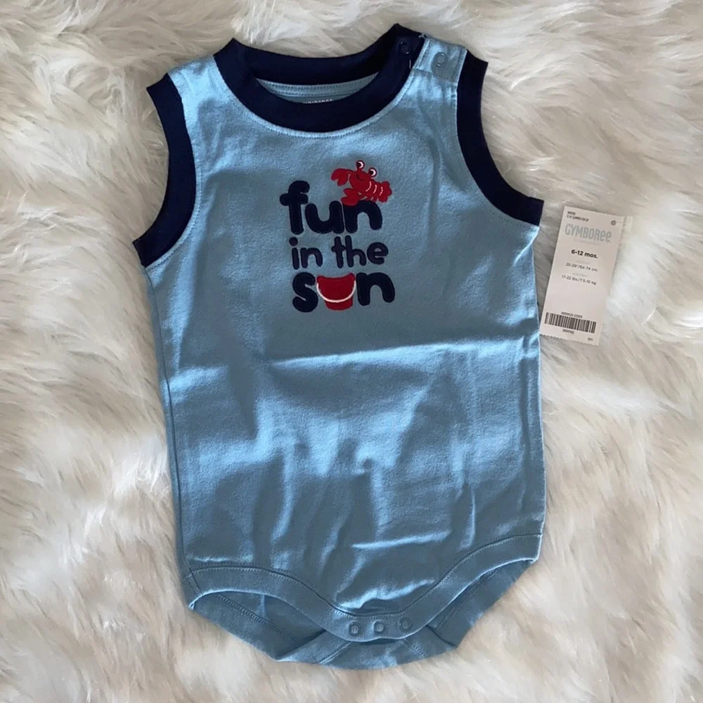 🆕 GYMBOREE Summer shorts set 6-12 months